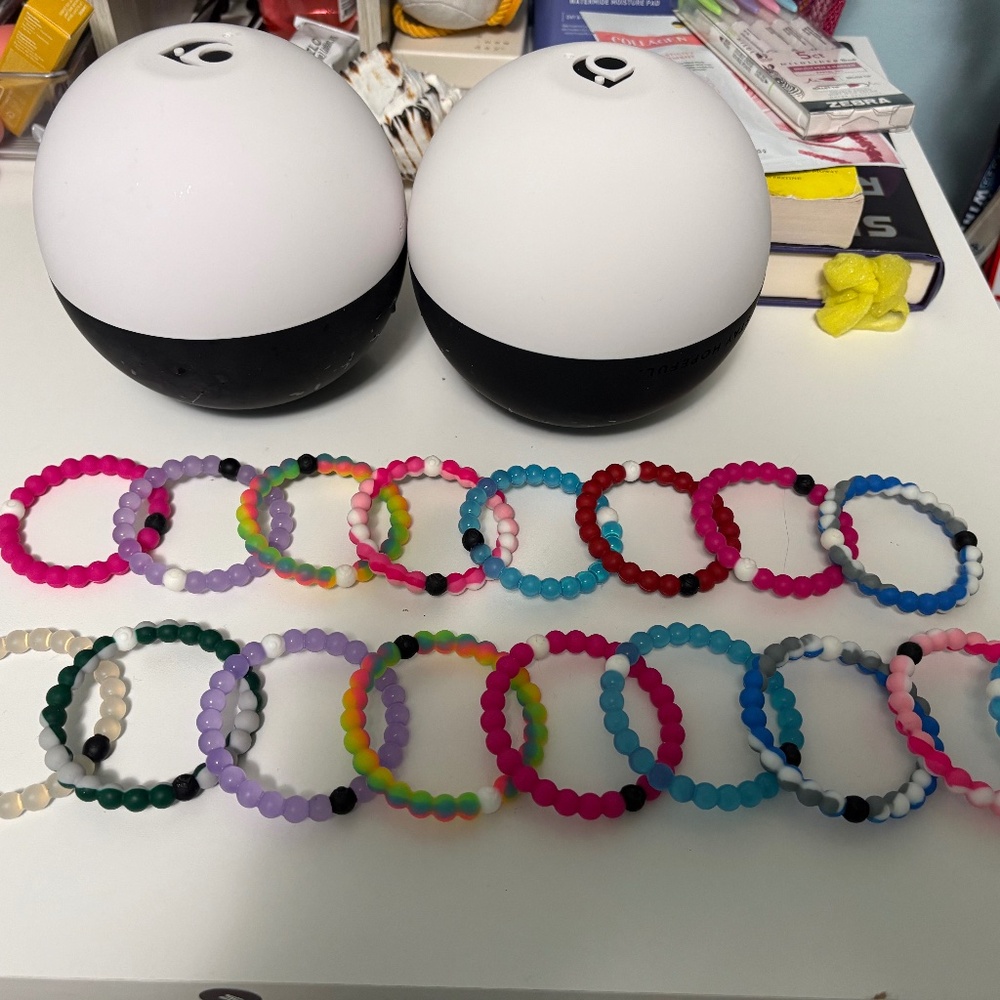 Lokai bracelets with case